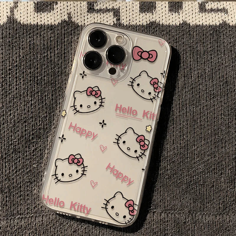 Simplicity Yk2 Hello Kittys Phone Case For Xiaomi Redmi Note 13 12 12C 11 10 10C 13C 10s 9 9s 9A 9T 9C 8 7 Pro Max 4G 5G Cover