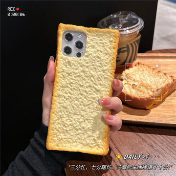 3D Toast Bread iPhone Case